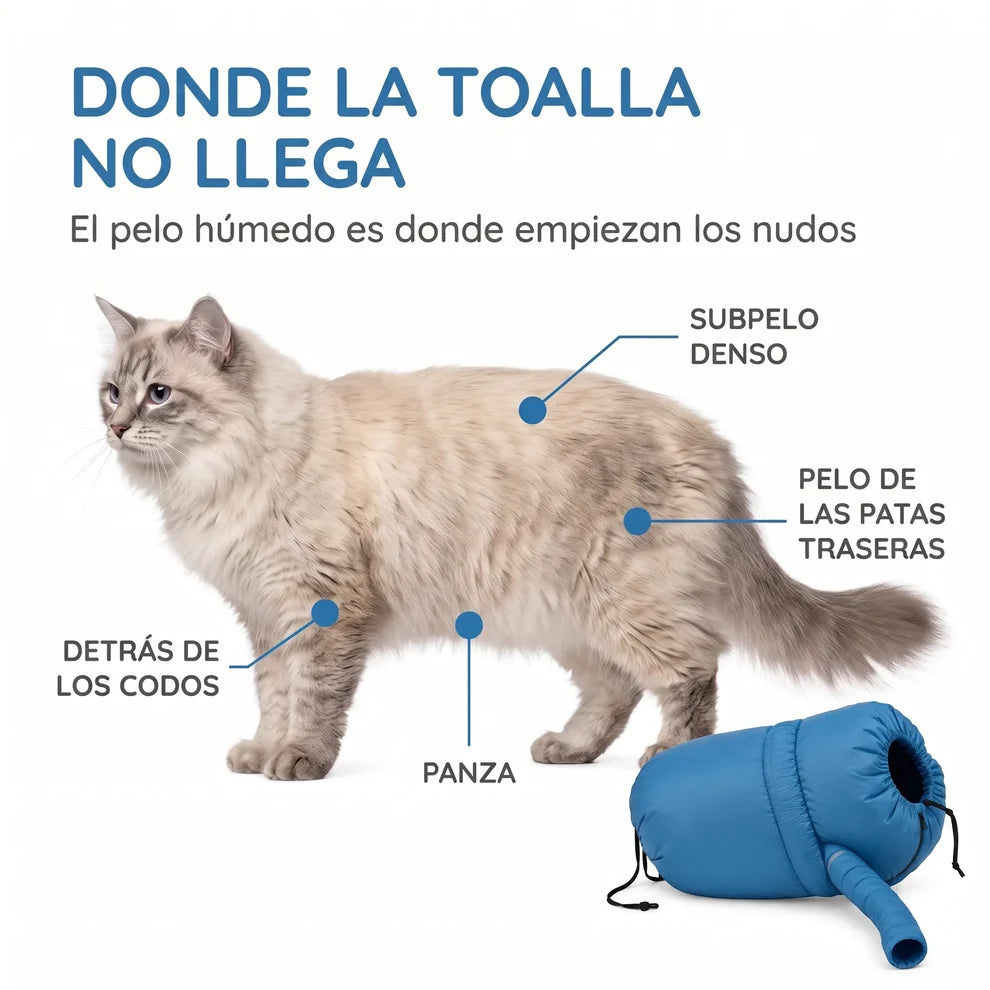 Bolsa Secadora Mascotas